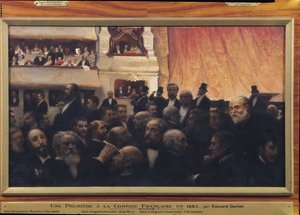 Första natten på Comedie Francaise 1885